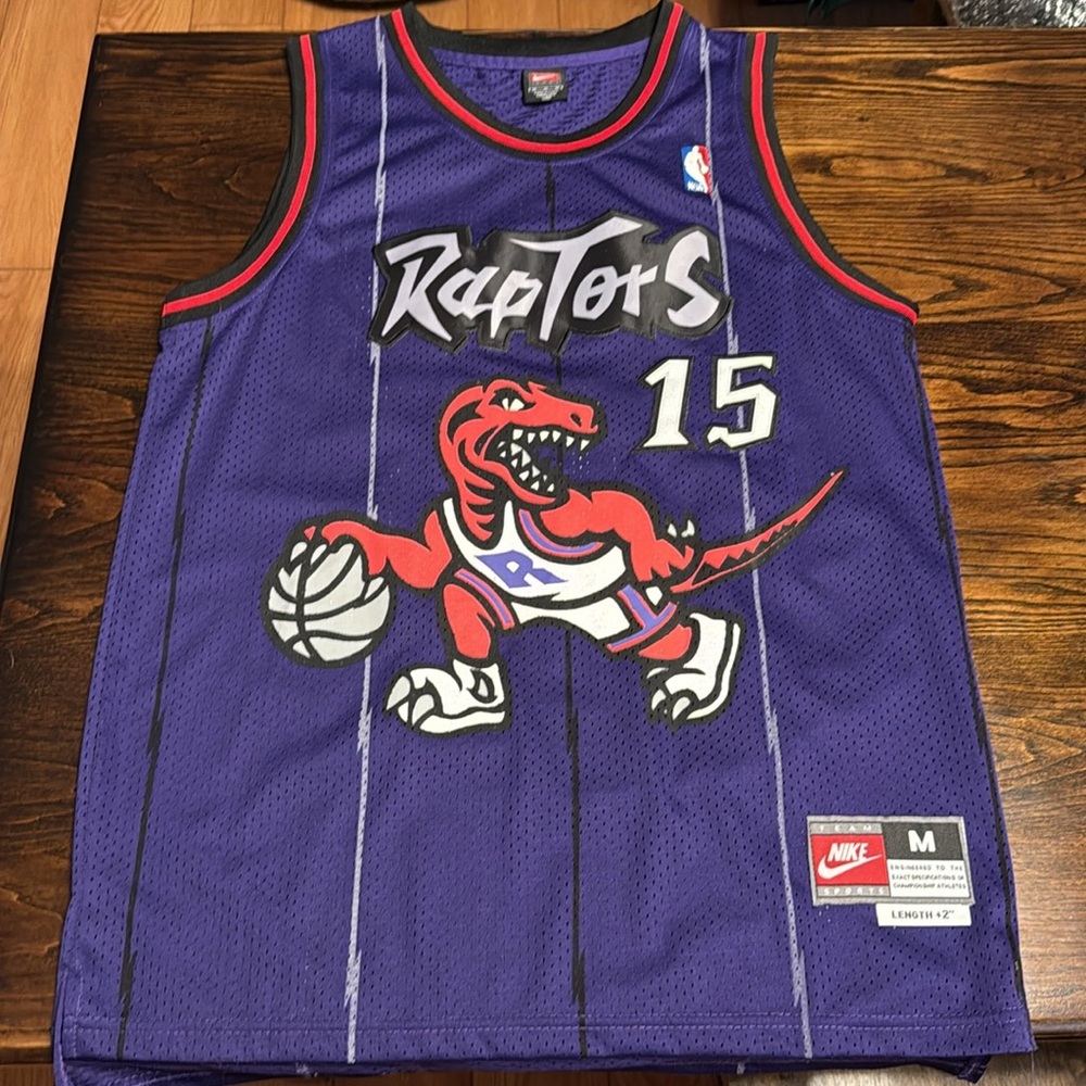 Nike Vince Carter Toronto Raptors Purple Jersey